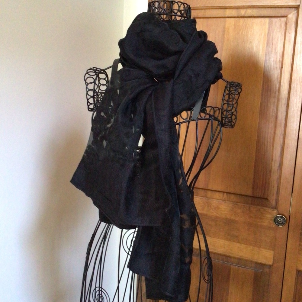 Viscose/Cotton/Silk Scarf 72”x26”